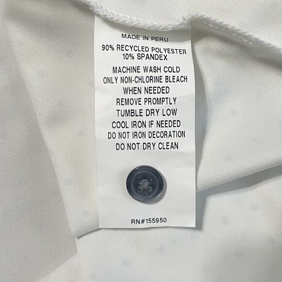 Greyson 3M Open PGA Tour Golf Polo Shirt Mini Wolf AOP White Large Men EUC - Picture 7 of 9